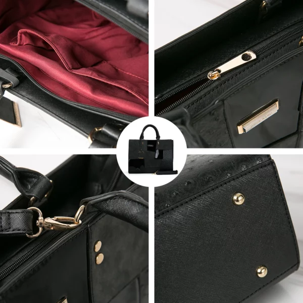 Sac à main en cuir synthétique pour femme, design de mode HEC 2022, vente en gros – Image 3