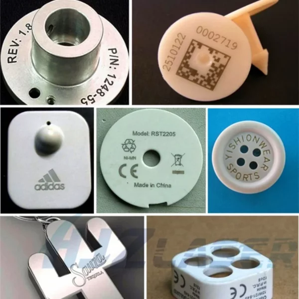 Machines de marquage laser à fibre pour métal 30 W/20 W/50 W, machine de gravure laser pour métal, plastique, plaque signalétique, bijoux, découpe de bandes d'étanchéité – Image 5