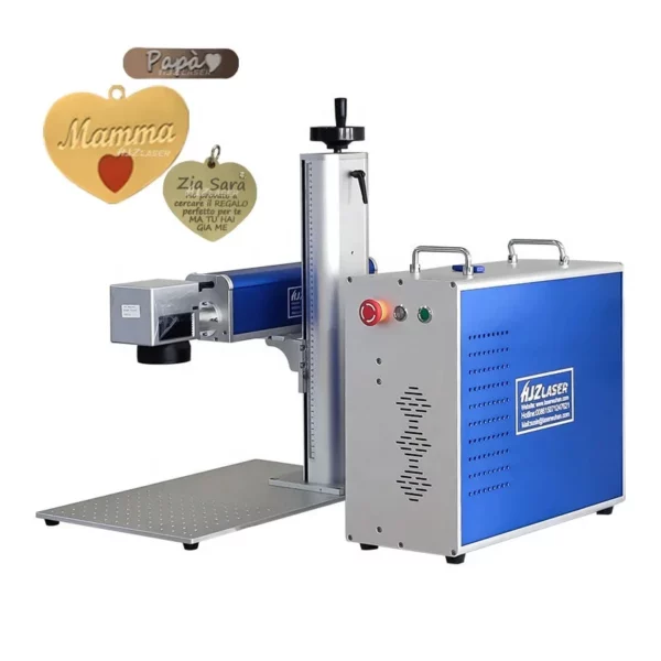 Machines de marquage laser à fibre pour métal 30 W/20 W/50 W, machine de gravure laser pour métal, plastique, plaque signalétique, bijoux, découpe de bandes d'étanchéité – Image 2