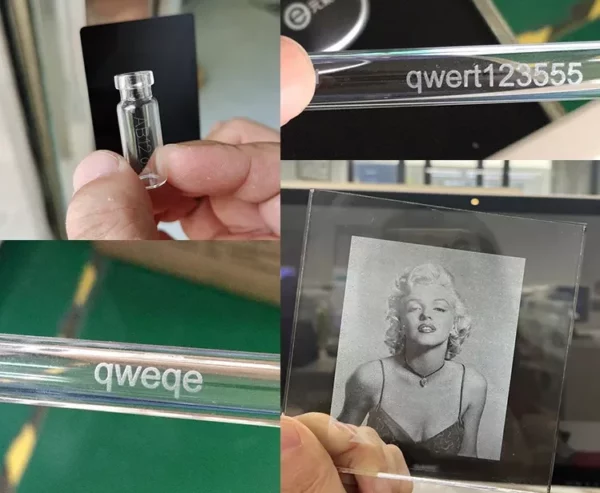 Machine de gravure laser UV 5 W de haute qualité avec source JPT, marquage cristal efficace, prend en charge le format graphique AI, état neuf – Image 4